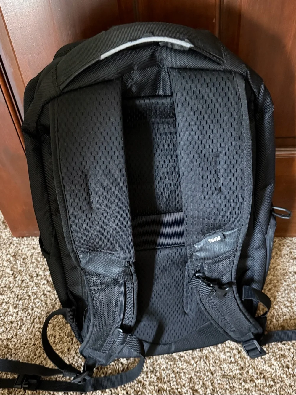 Thule Black Backpack with White Logo - Commuter Pack